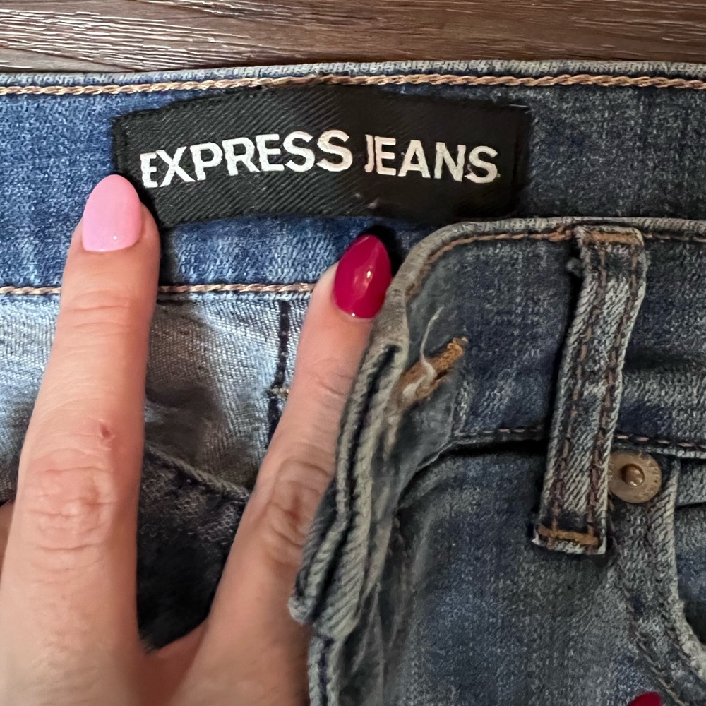 Express Performance Stretch Ankle Legging Highrise - image 2